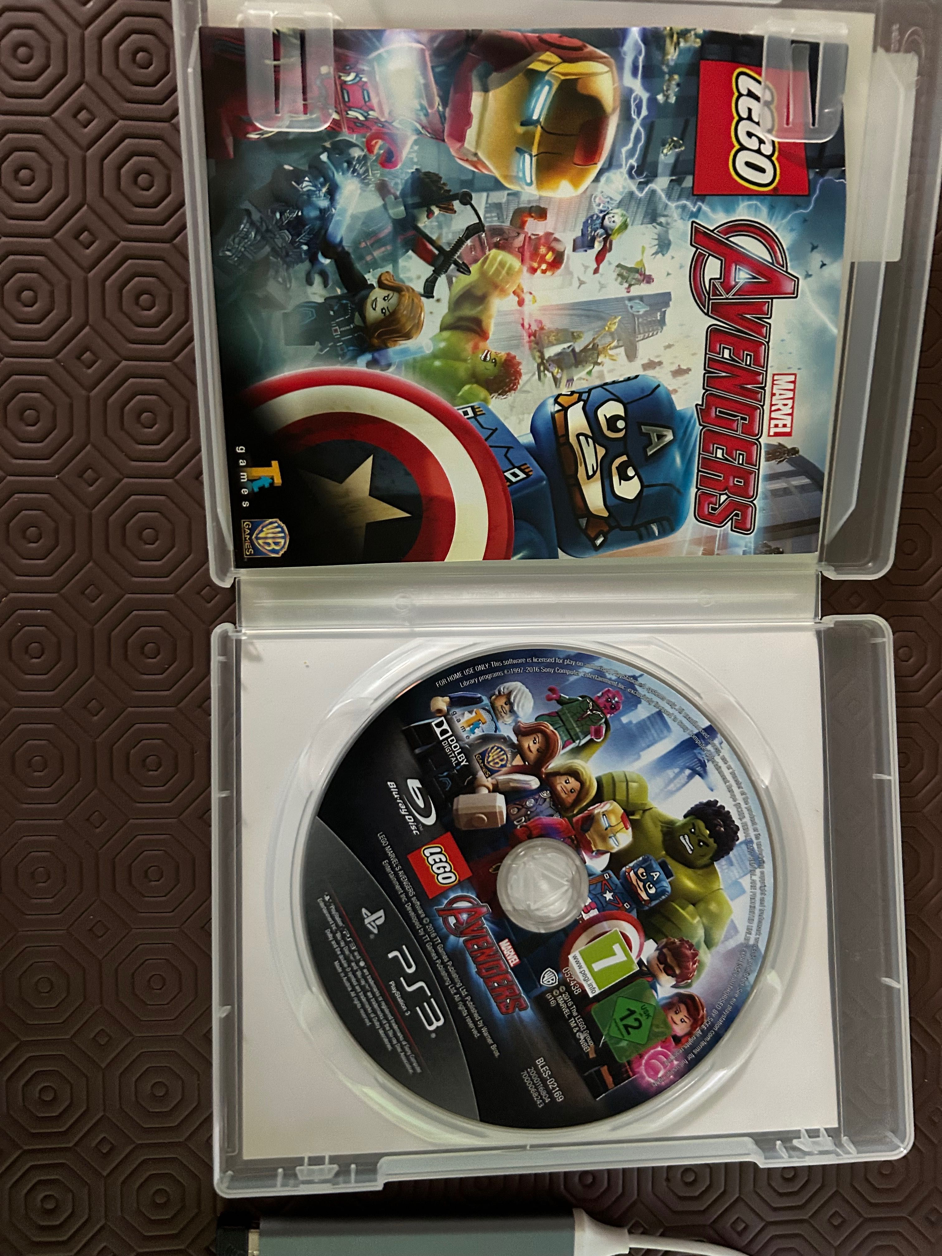 PS3 jogo LEGO Avengers PEGI7 como novo