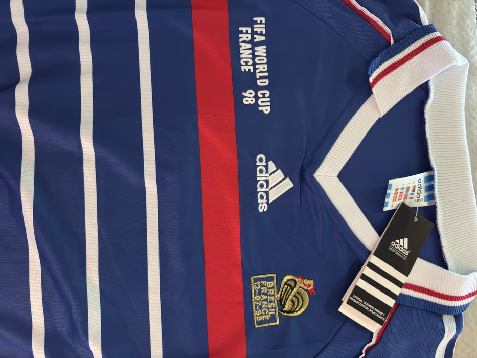 Camisola retro França 1998