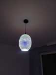 Lampa wisząca 3d nowoczesna sufitowa super efekt