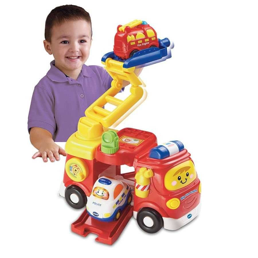 Vtech Tut Tut Autka Zestaw Duży wóz strażacki + Straż Pożarna 60810