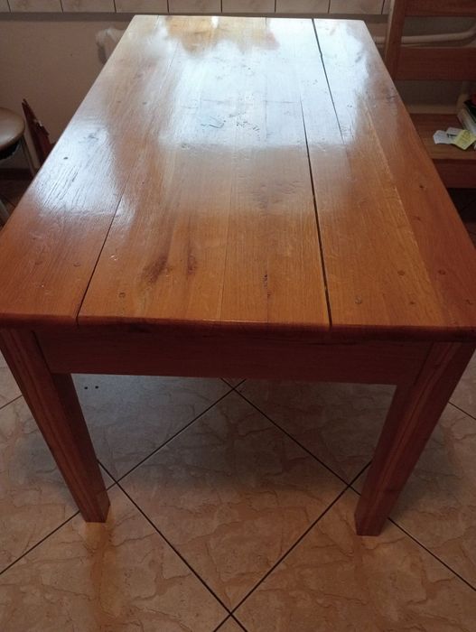 Stół cały dębowy