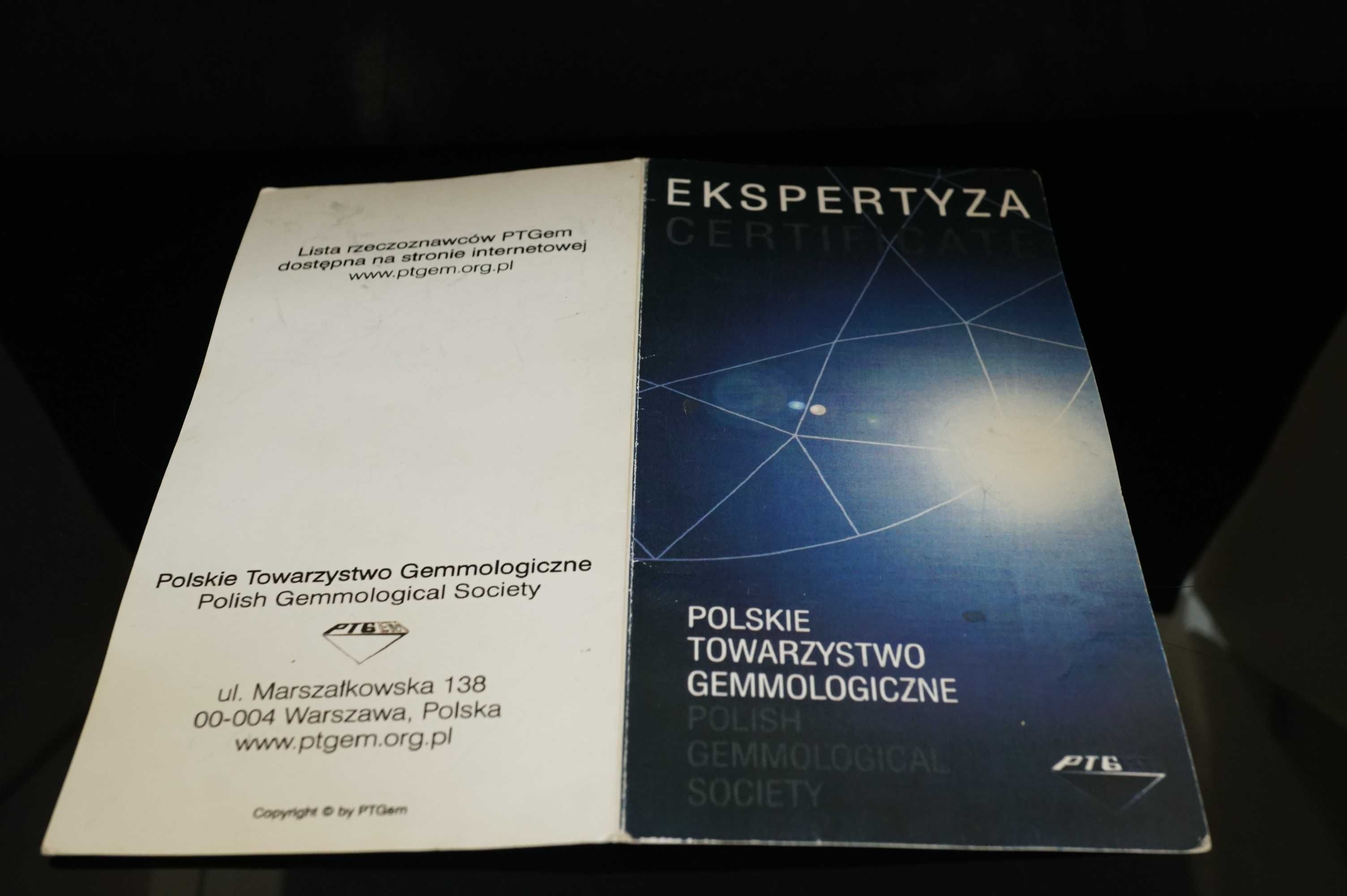 Platynowy pierścionek z diamentami  pr 950