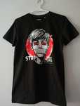 Koszulka t-shirt damski unisex czarny  XS stop hate Lady scorpio