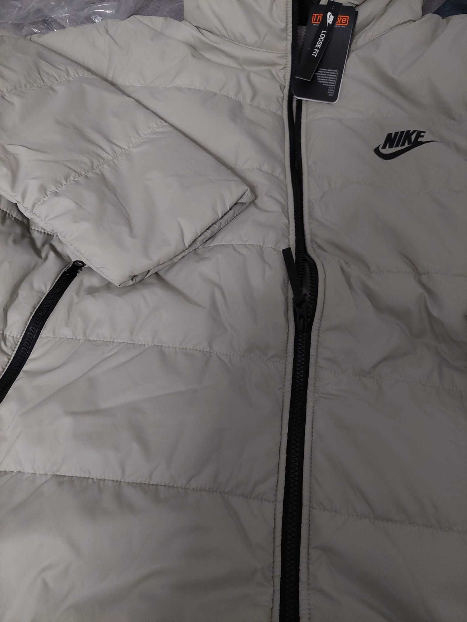 Kurtka damska NIKE Core Syn parka beżowa