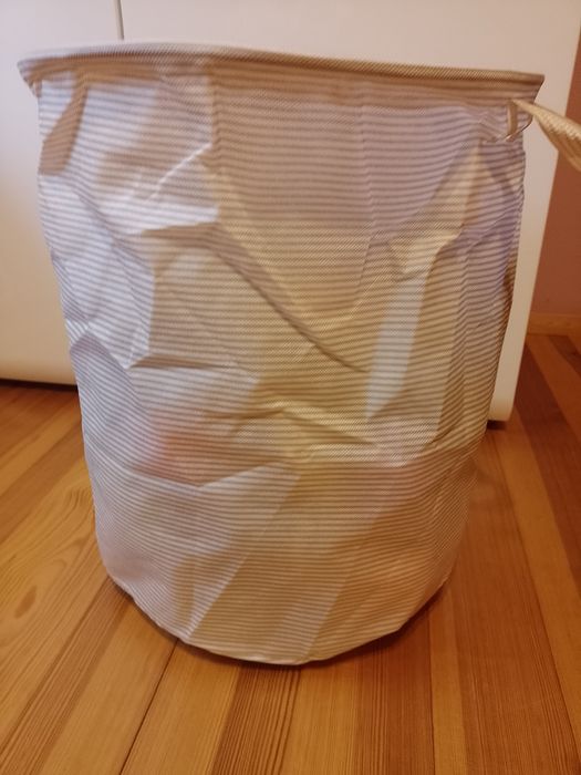 Składany kosz na zabawki koce pościel