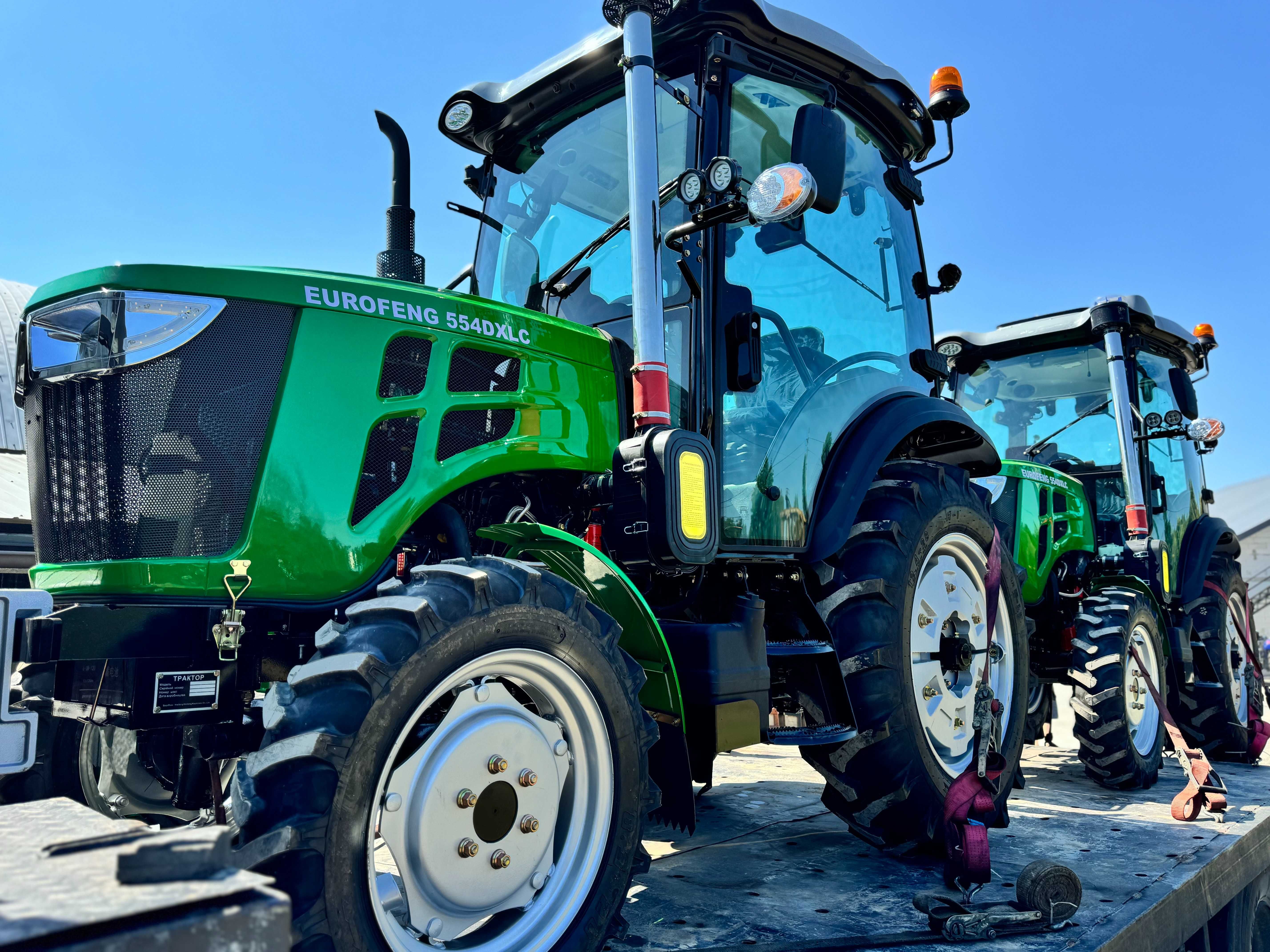 Новий Мінітрактор EUROFENG 554 DXLC Кондиціонер Примусова Гідравліка