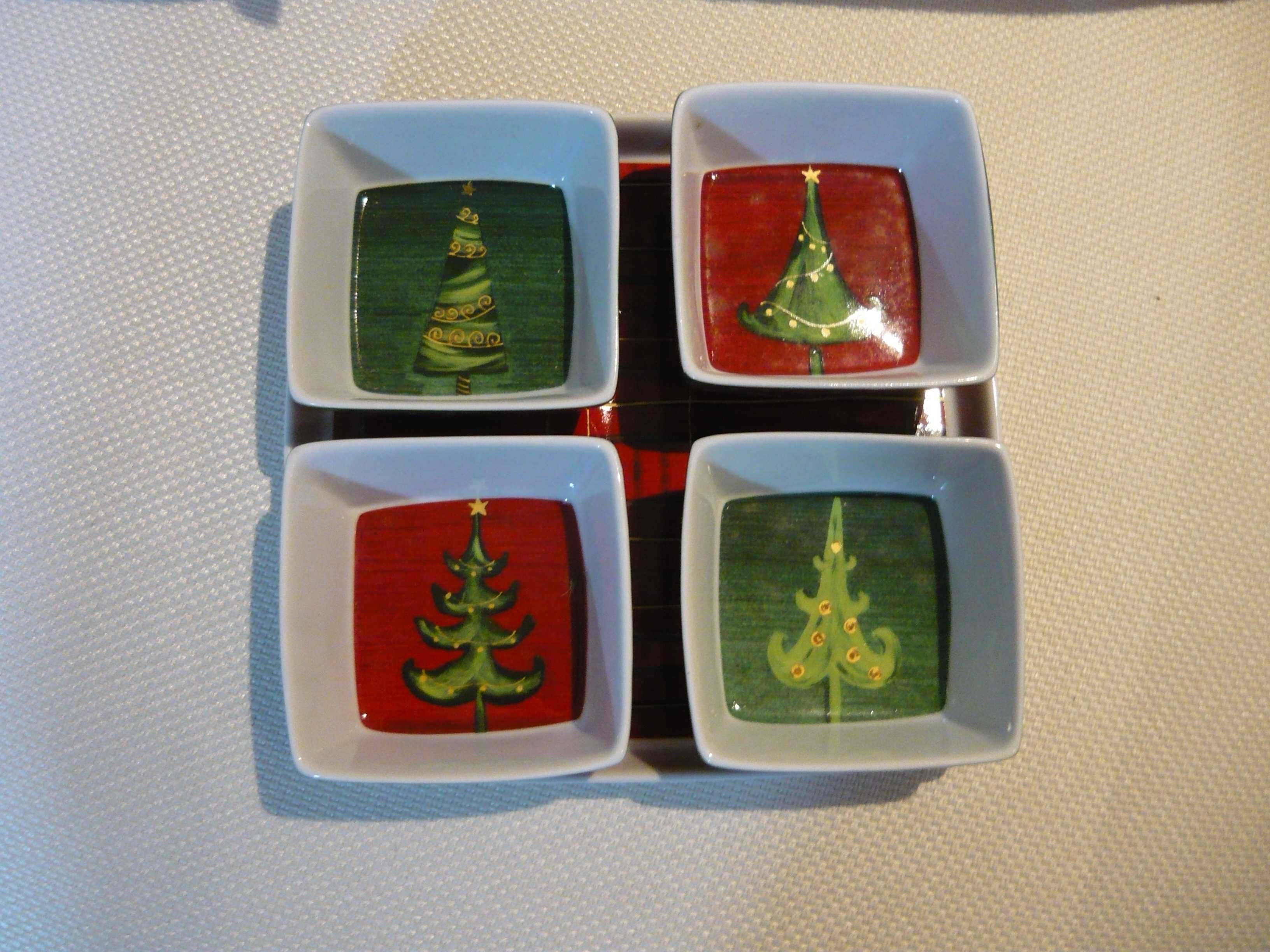 Loiça Natal - Prato louça - Conjunto de 5 Peças - MCHOICE