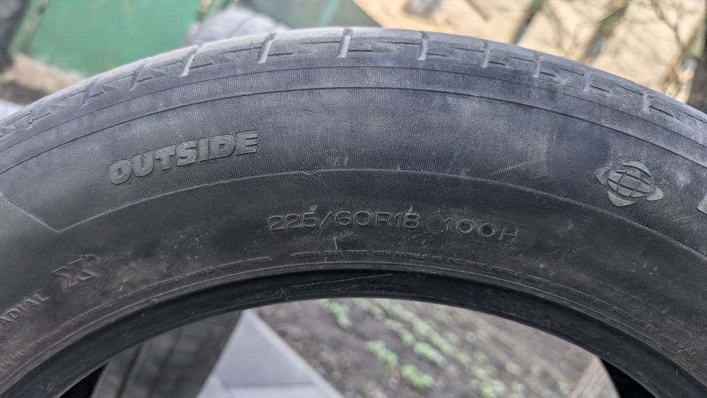 Шини Michelin Sport 225/60 R18 літні