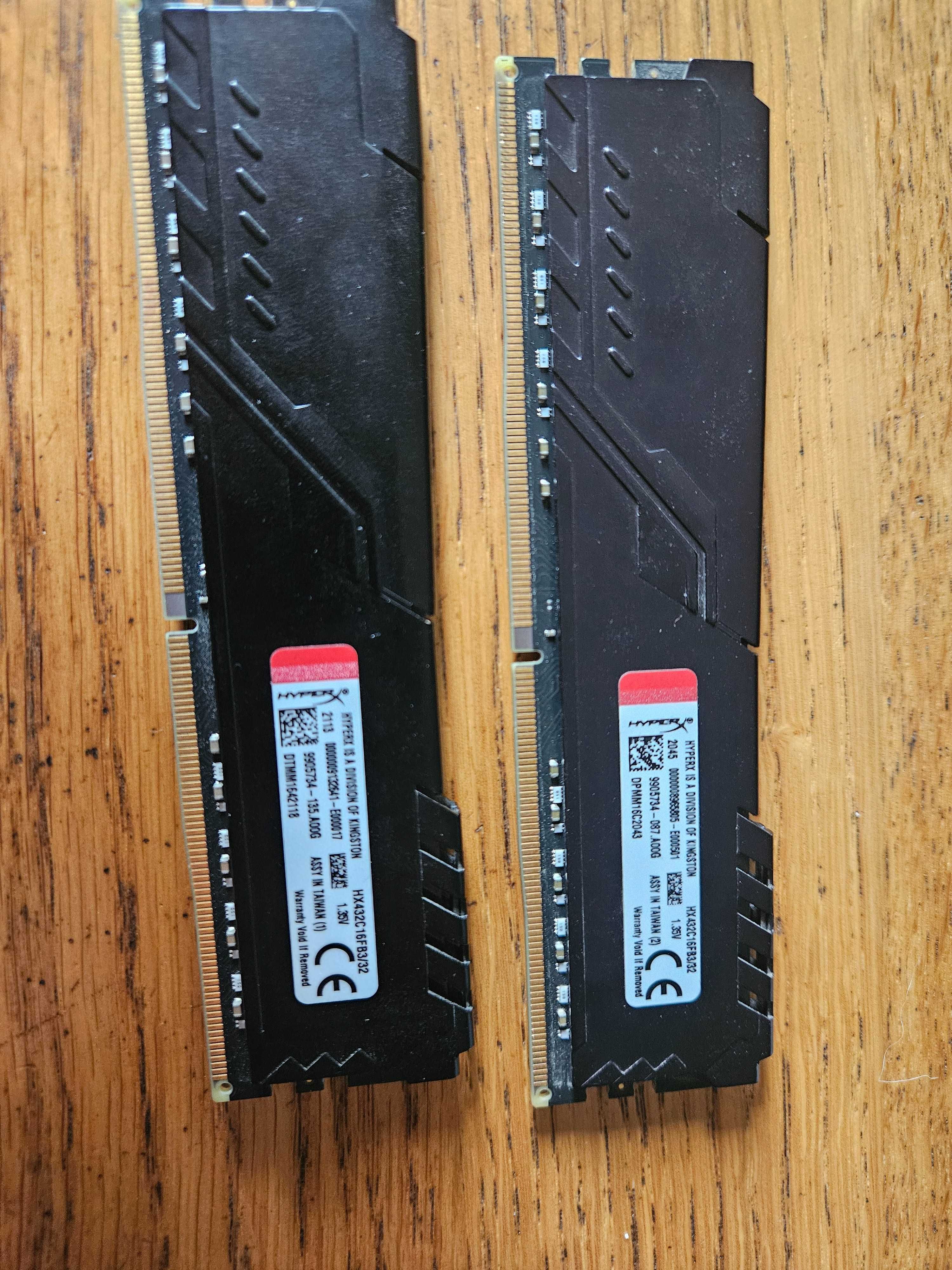 Memória RAM 32x2 Ddr4 kingston hyperx fury