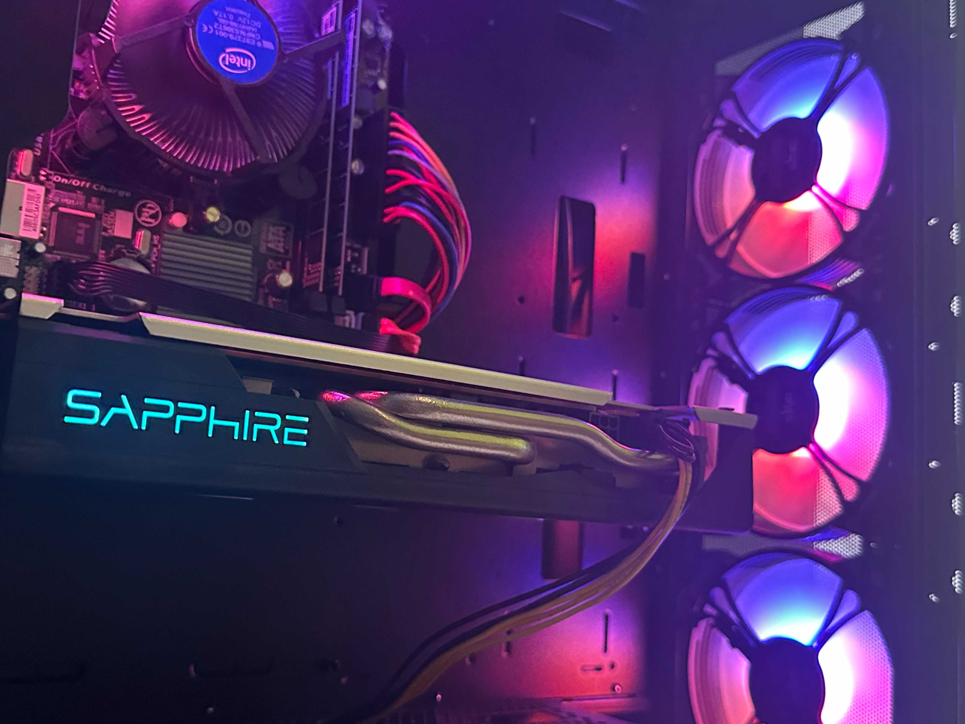 Komputer Gamingowy RX 580 FV23% Intel Core i5 16GB RAM SSD Pilot RGB