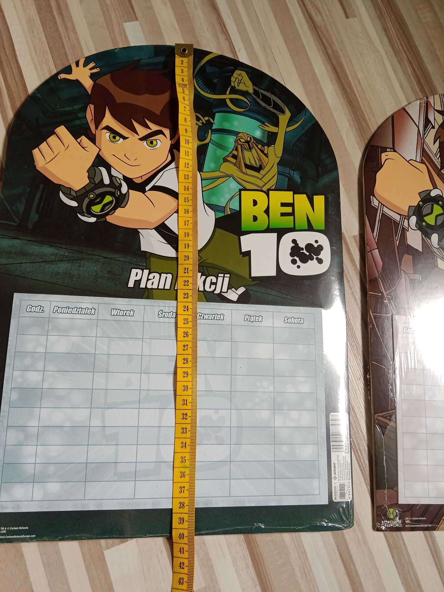 Plan lekcji Ben 10