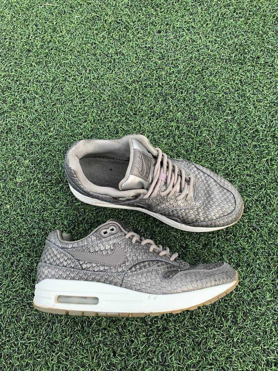 Кроссовки  Nike Air Max 1 Reptile Metallic Pewter