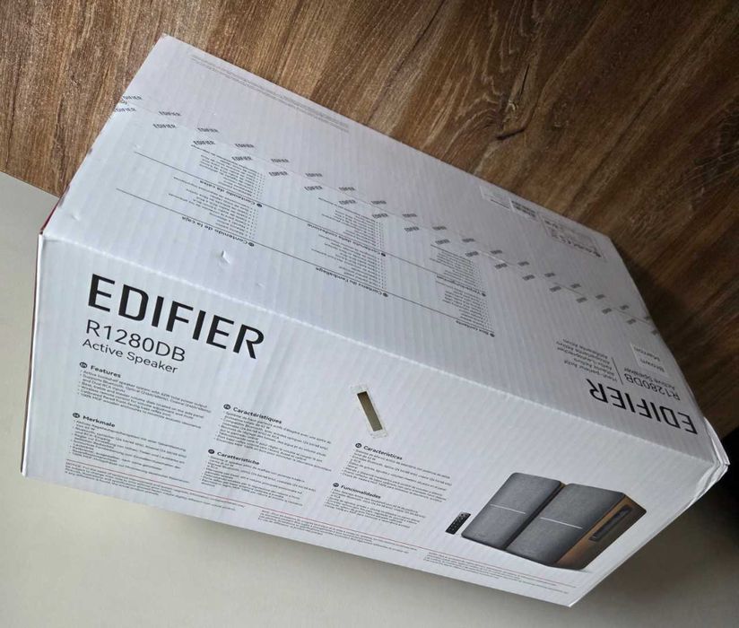 Głośniki EDIFIER R1280DB 2.0, Komunikacja bezprzewodowa Brązowy NOWE