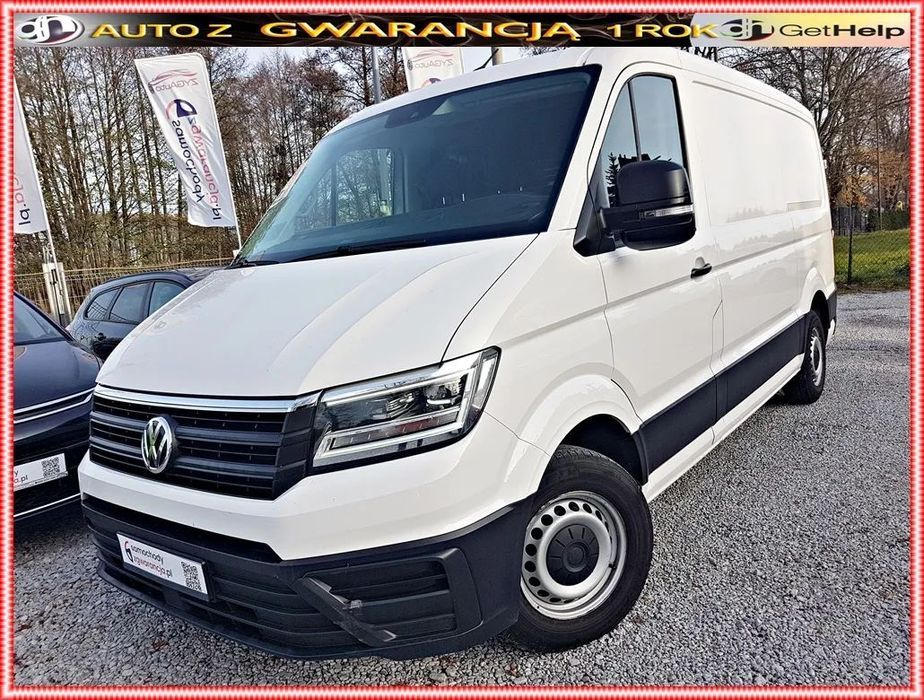Volkswagen CRAFTER  Ładny VW CRAFTER 2.0TDi 140KM L2H1 przeb 231tys VAT23% 1ROK GWARANCJI