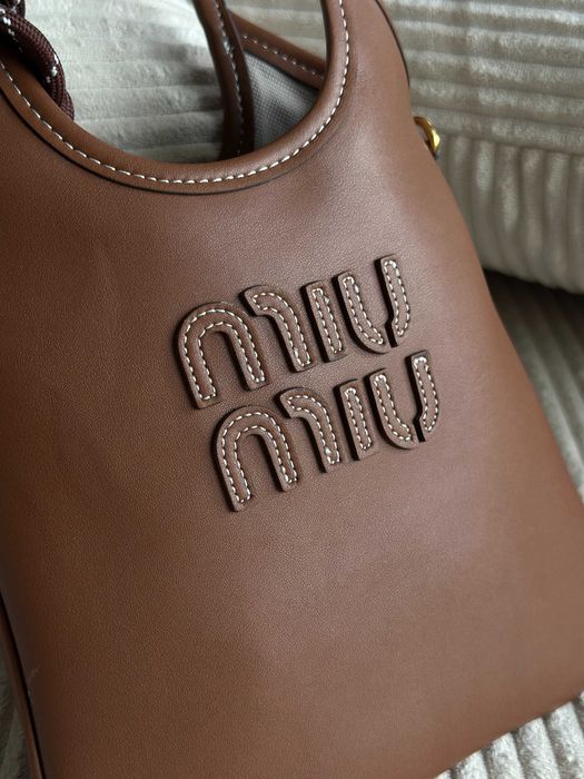 Міні шопер сумка Miu Miu