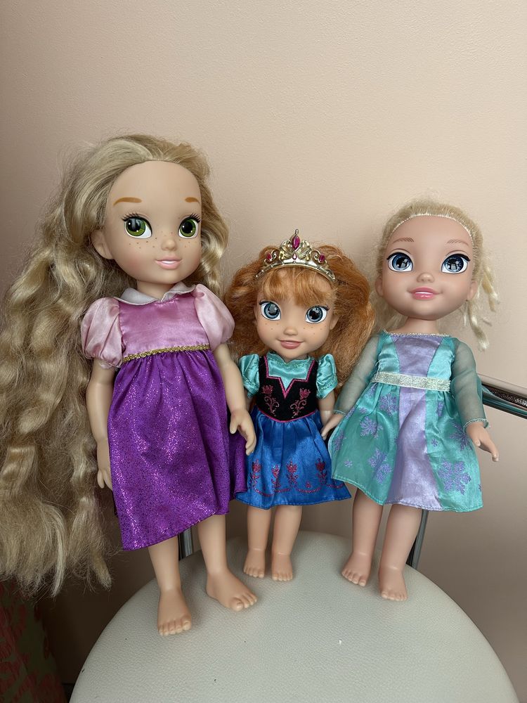 Кукла Disney лялька аніматор Рапунцель , Анна та Ельза