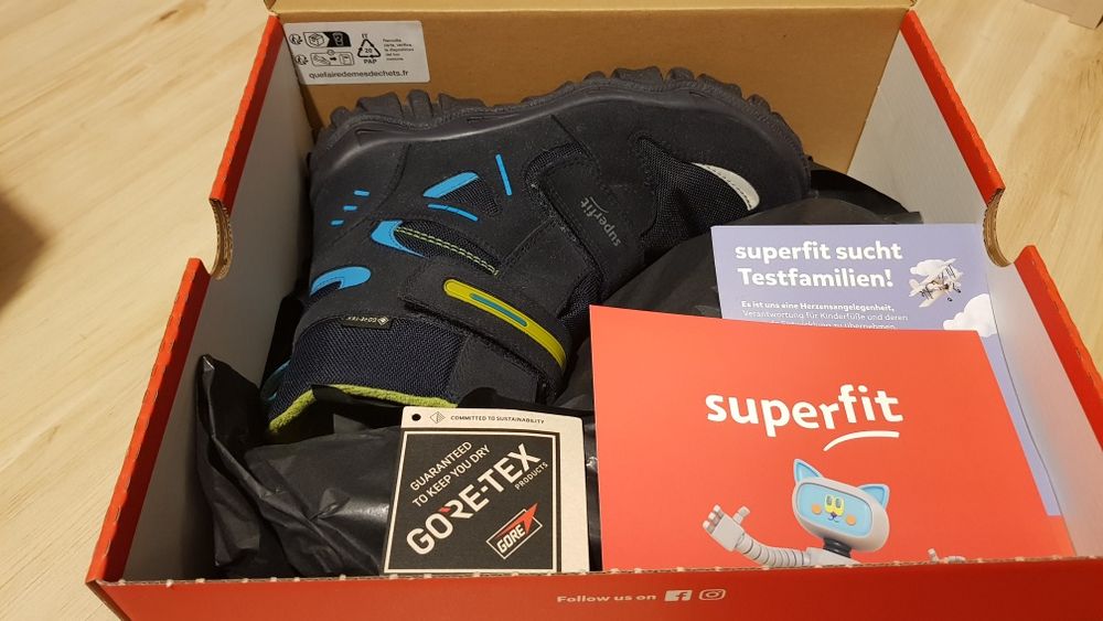 Superfit śniegowce buty zimowe rozmiar  35