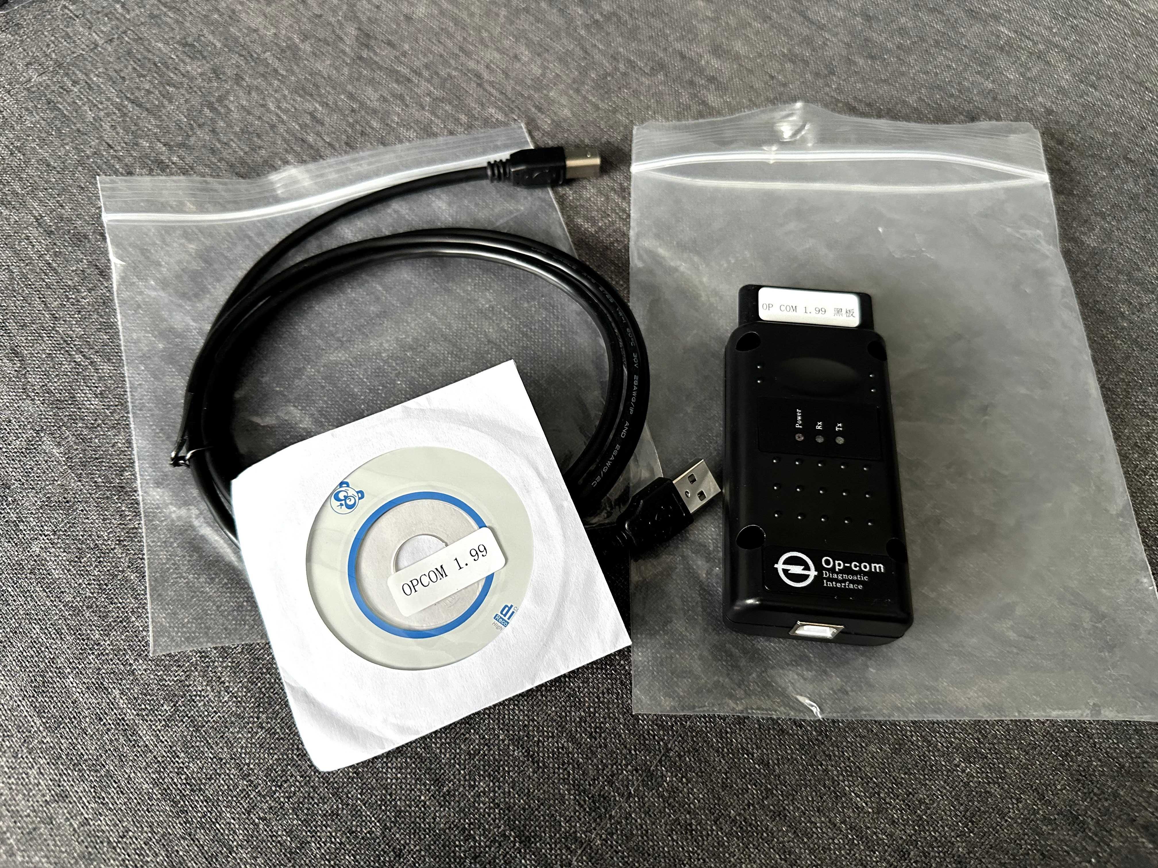Диагностический сканер OPCOM v1.99 (Op Com ) Новый