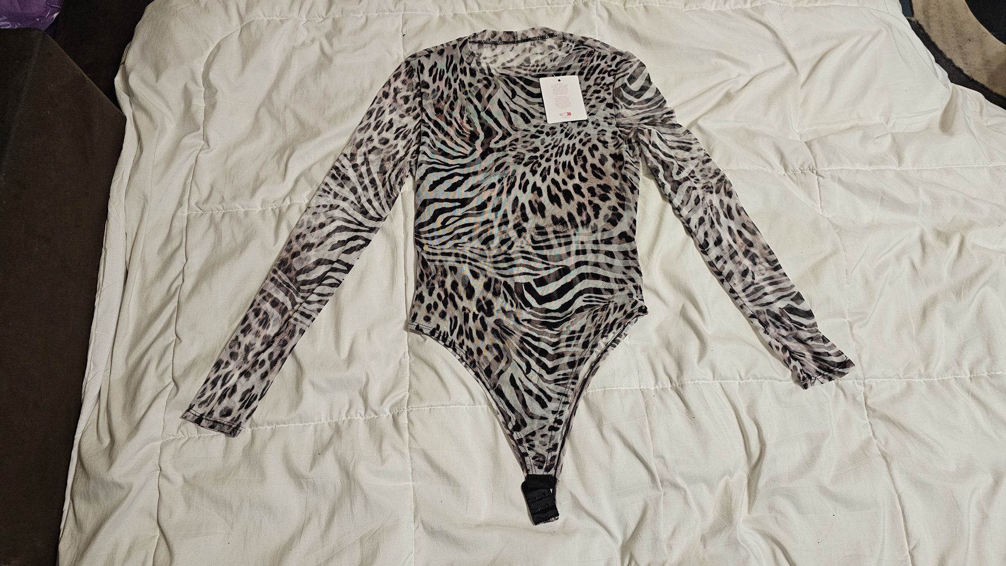 Body zebra na długi rękaw