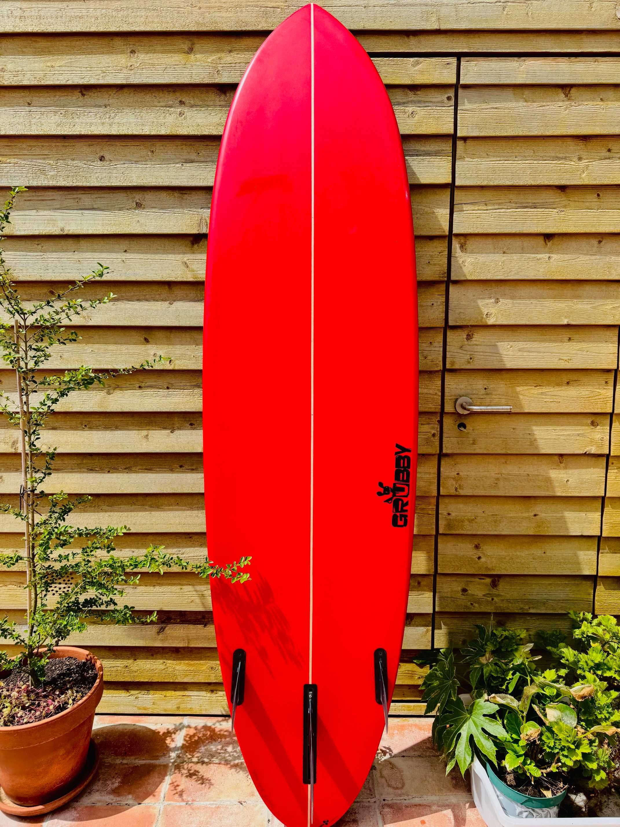 PRANCHA SURF MID-LENGTH 7´2" impecável com capa e quilhas 2+1