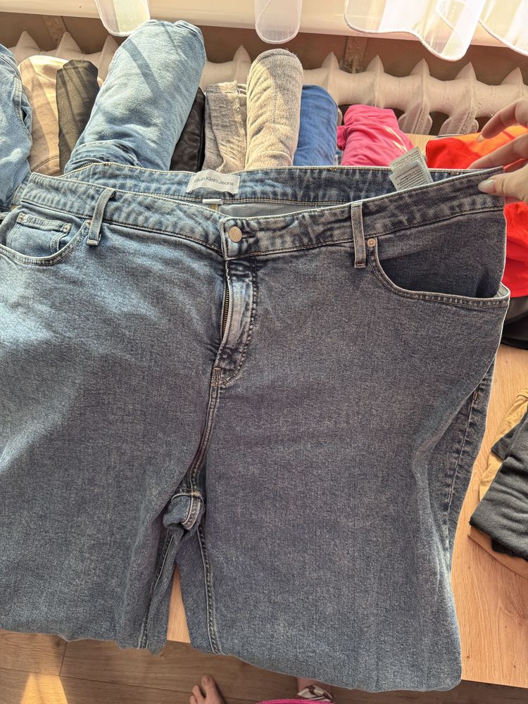 Spodnie jeansy Calvin Klein w44 plus size