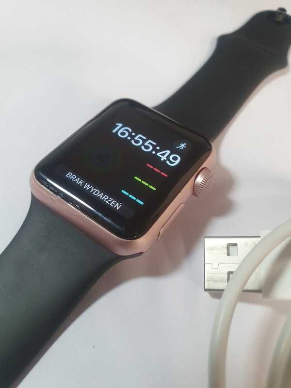 Smartwatch Apple Watch Series 6 40mm ładowarka Różowy