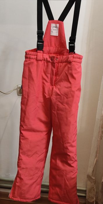 Лижні штани- комбінезон для дівчинки. Sinsay. 140