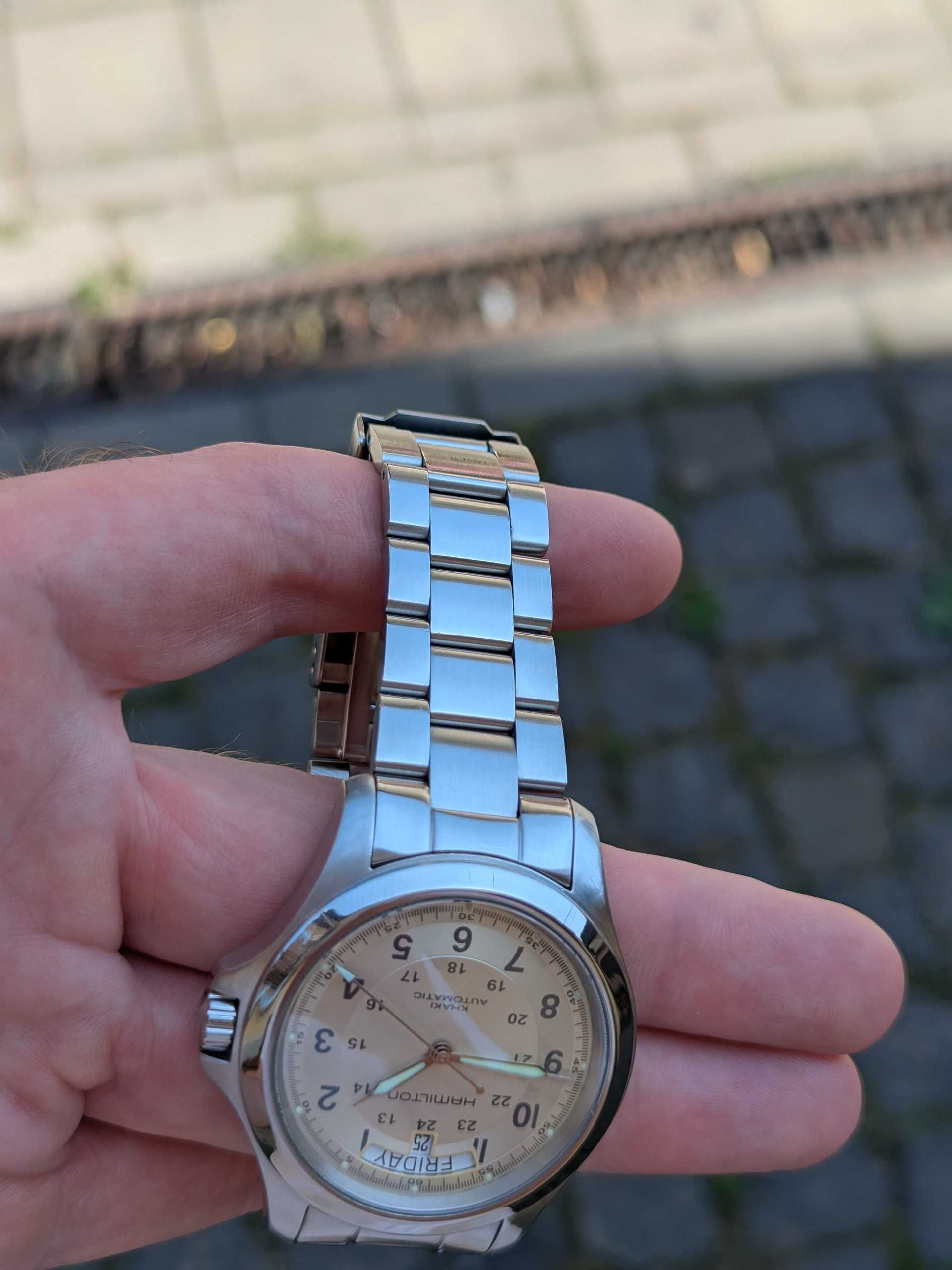 HAMILTON Khaki Field King Auto day/date