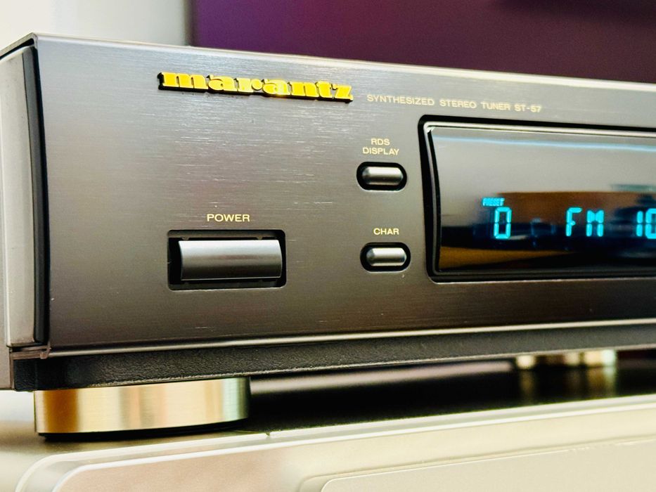 ‼️ Marantz ST-57: легендарный тюнер с RDS и металлом внутри — редкость