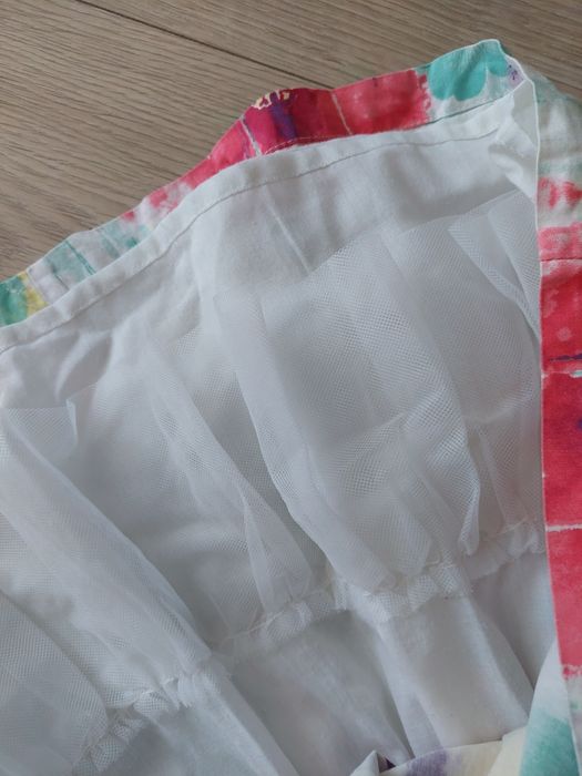 Sukienka elegancka wizytowa 98 cool club kwiaty