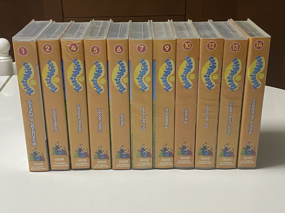 Cassetes VHS Teletubbies - desenhos animados