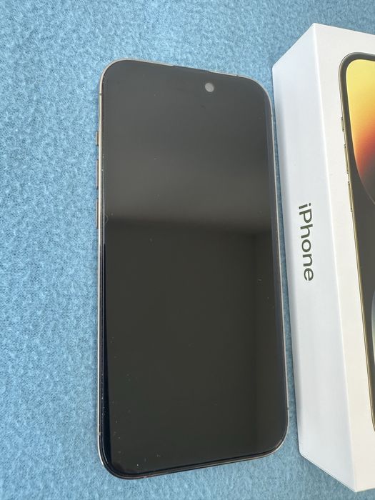 IPhone 14 Pro Gold 256Gb, Neverlock, стан ідеал, коробка, чек