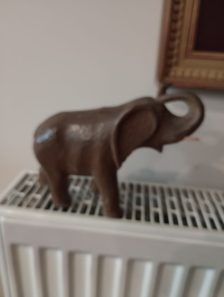 Figurka Drewniany słoń