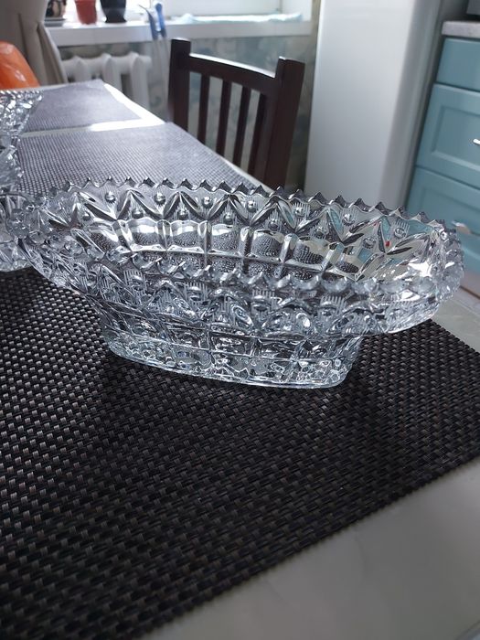 Кришталеві салатники лад'ї блюдця