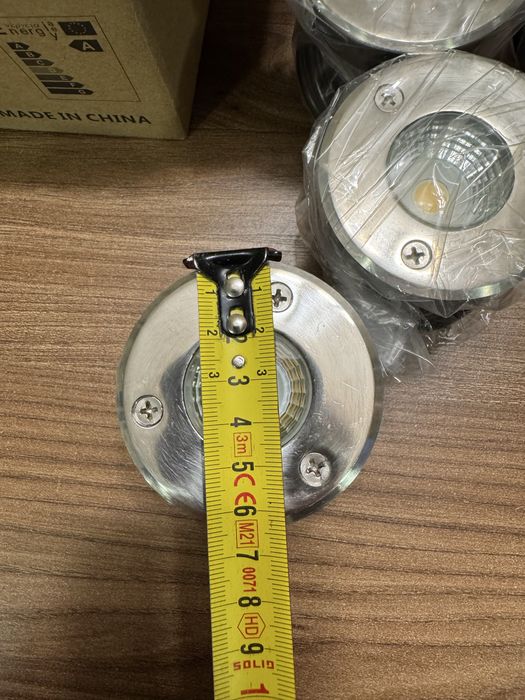 HALOGENY najazdowe LED 3W IP67 3000k nowe okazja cena za 4szt