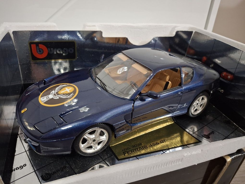 Samochód Kolekcjonerski Ferrari 456 GT 1992 Bburago 1:18