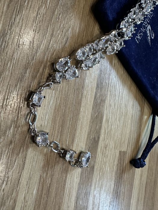 Dwurzędowa bransoletka Swarovski