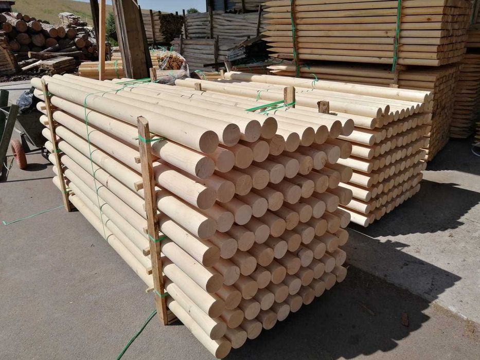 Palisada Paliki Słupki Wałki Toczone Bale Kołki ,meble ogrodowe