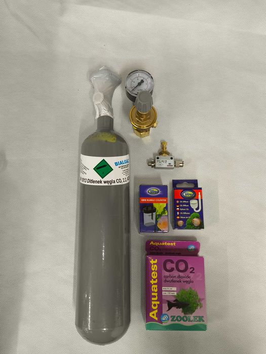 Zestaw CO2 do akwarium 1kg