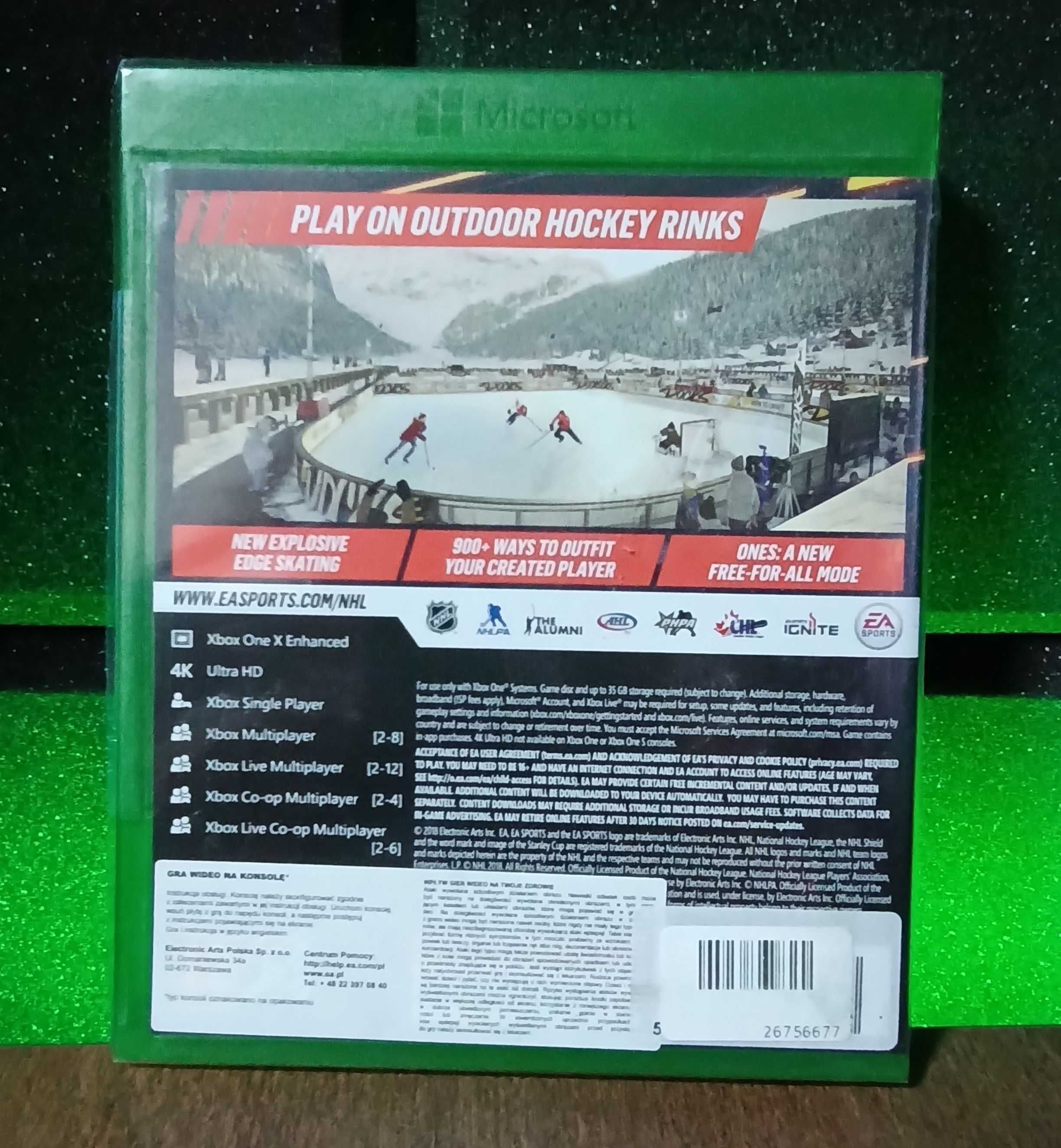 NHL 19 Xbox One S / Series X - doskonała gra sportowa, hokej na dwóch