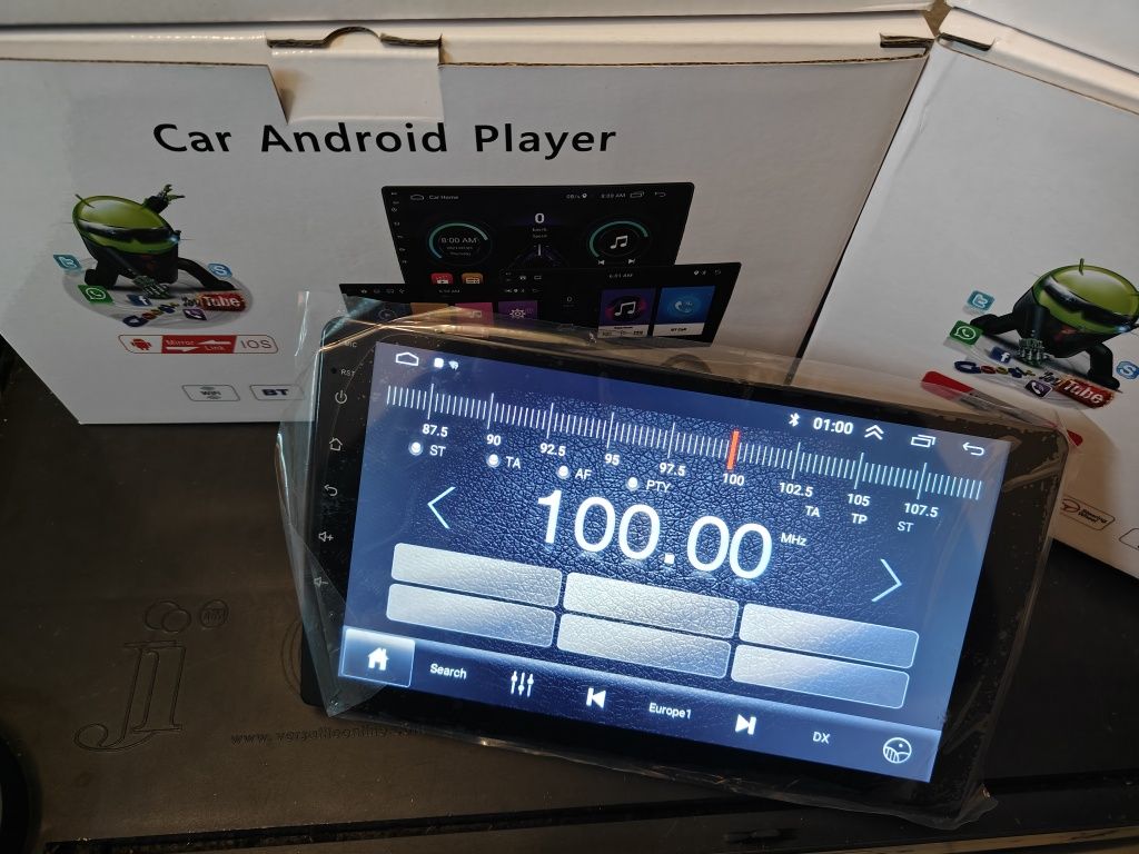 Radio 2 DIN Android 7" ou 9" 4 GB RAM+32 GB ROM + carplay