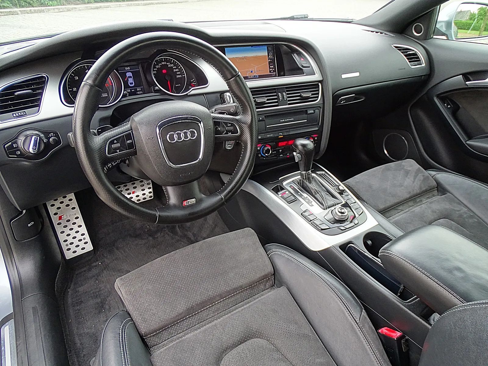 Audi A5 S-Line Kamera Navi LED Bi-Xenon Elektry.Fotele Alcantara Klimatronik
