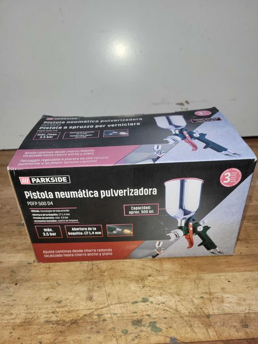 Pistola pneumatica pintura