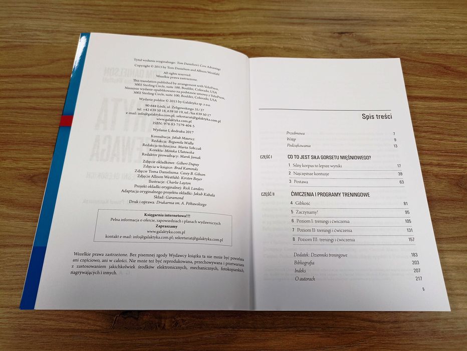 "Ukryta przewaga - trening mięśni głębokich" - Tom Danielson - nowa