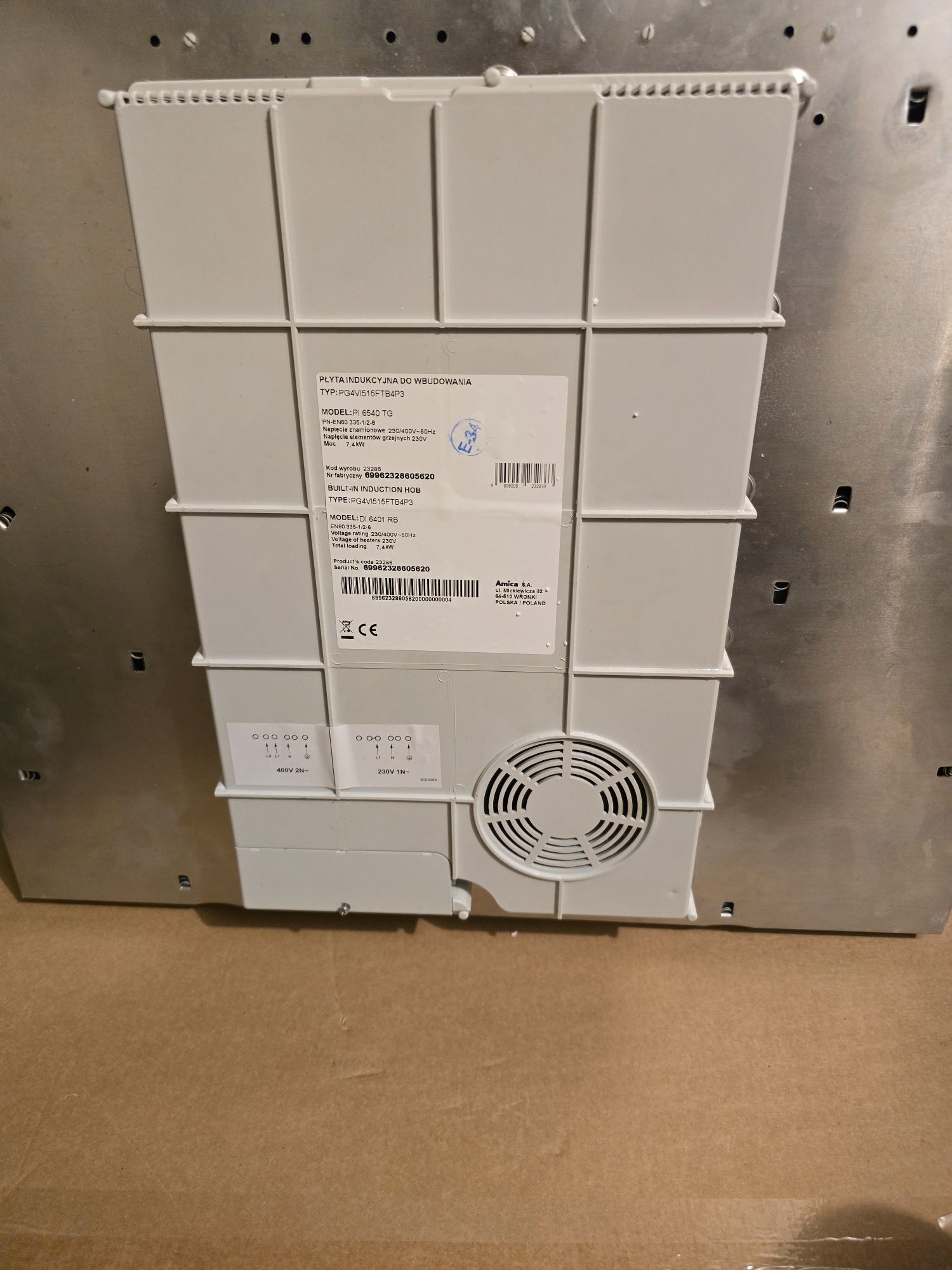 Płyta indukcyjna PI 6540 TG Amica