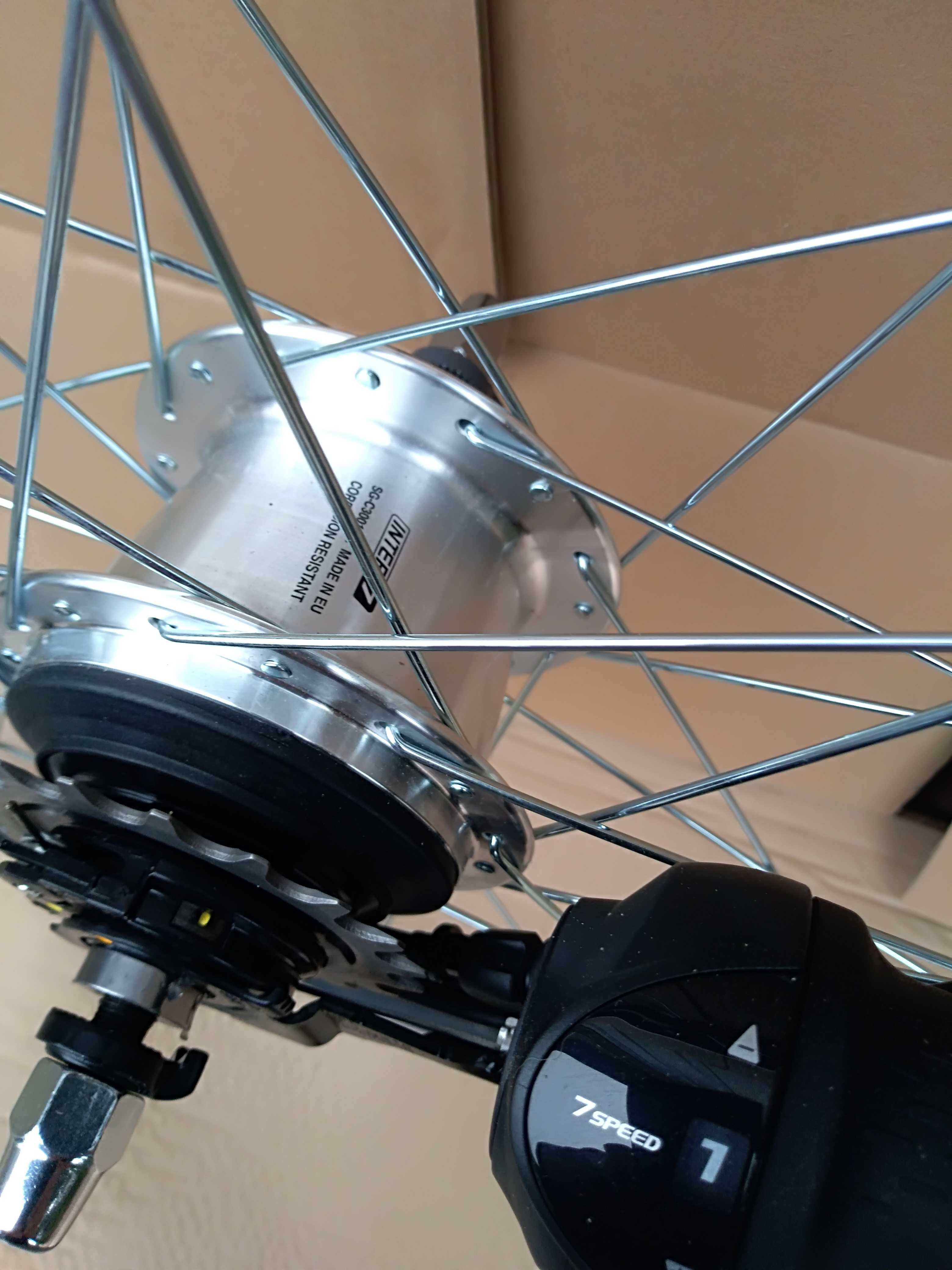 Koło 28cali z piastą shimano nexus 7 pod hamulec rolkowy