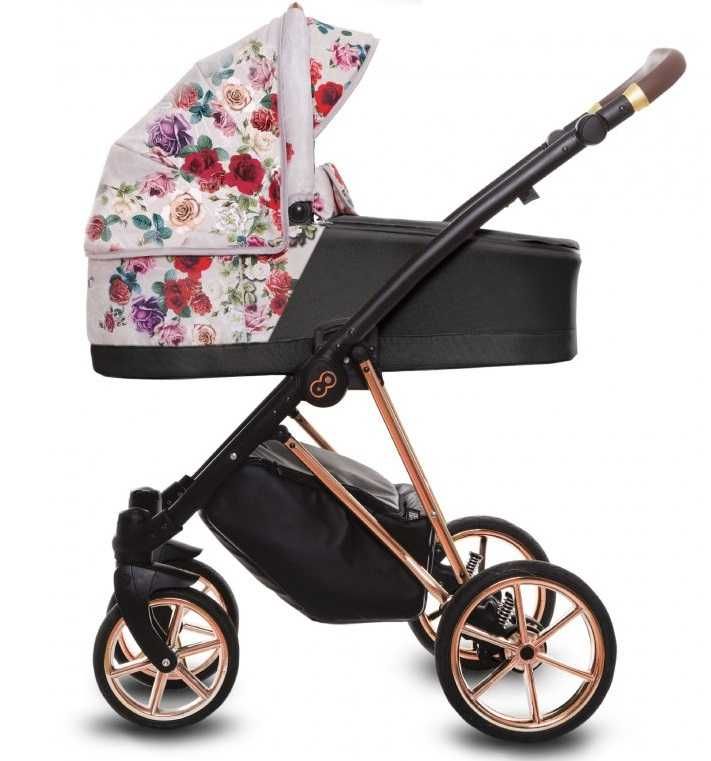 Wózek Babyactive MUSSE Rose (dark light) 3w1