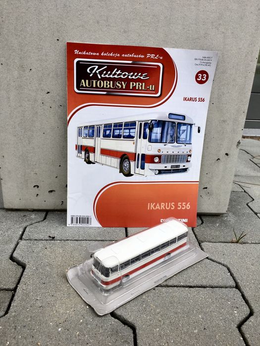 IKARUS 556 #33-autobusy PRL,auta,model,kolekcja,zabytek