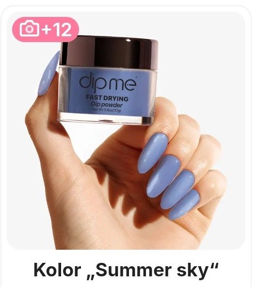 Zestaw do manicure tytanowego Dip Me