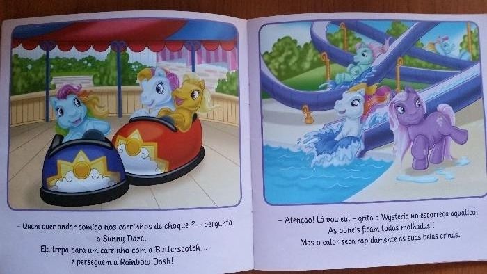 NOVOS| 3 Livros colecção My Little Pony